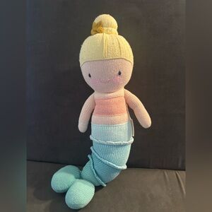 Cuddle + Kind Skye Mermaid Knit Doll 20”